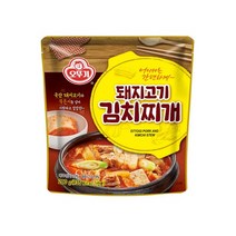 (무)오뚜기 돼지고기김치찌개480gX10개, 480g, 10개
