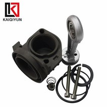 자동차 충격 흡수 부품 메르세데스 벤츠 w220 w211 아우디 a8 d3 a6 c5 수리 키트 2203200104 용 공기 압축기 펌프 실린더 헤드 피스톤로드 및 링, 은