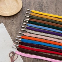 1개) 135cm 심플 후드끈 15color Y1998 CC0, 퍼플