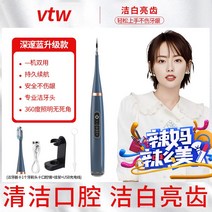 초음파 치과 치아 먼지 아티팩트 장치 핸디형 청소기, T03-베이스 딥블루 초음파가