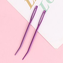 뜨개용 돗바늘 뜨개질 뜨개마무리용 2/10pc 원사 뜨개질 바늘 태피스트리 구부러진 팁 크로 셰 큰 눈 곡선 무딘 직조 재봉 도구, 03 2pcs