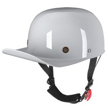 야구 헬멧 경량 유소년 프로 골드 검투사 야구 간단한 광택 블랙 여름 하프 오토바이 모자 레트로 스쿠터 크로스 캐주얼 액세서리, 9, XL