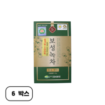 영농조합법인보성제다 WWcha 보성제다 유기농 보성 녹차 예향세작 100g, 6개