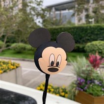 자동차 안테나볼 3D 프린팅 BMW 미니 튜닝 전용 루프 장식 개성 귀여운 리본, 16 미키피규어