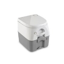 DOMETIC 휴대용 화장실 5.0갤런 야외용 편리 요트 보트 산 캠핑 그레이, 5갤런, 회색