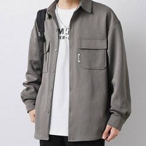 남성 간절기 캐쥬얼 빅포켓 카라 자켓 WI127J