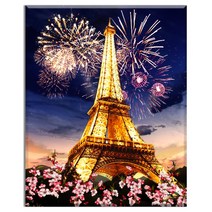 FASEN diy보석십자수 캔버스 형액자 세트 40cm x 50cm, AYW-134