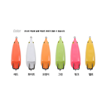 가물치배스프로그루어100mm(장타용)42g-45g튜닝별도(색상6종)특허품, YE(엘로우)