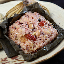 지리산 수제 찹쌀 연잎밥 영양밥 150g 6개, 연잎밥(150g 4개)+약밥(80g 4개)