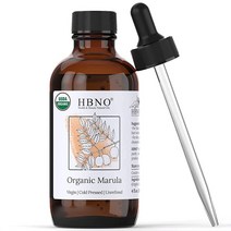 HBNO 마룰라 오일 120ml(4온스) 100% 순수 용 동물 실험 없음 머리카락 몸 손톱 샴푸 컨디셔너용, 1개