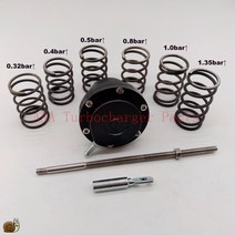 TB25/GT28/GT25/GT35 조정 가능한 터보 웨이스트 게이트 액추에이터 6 x 스프링 범용 내부 공급 업체 AAA, 01 Black