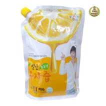 라이브잇 꽃샘 별난 유자즙, 1kg, 2개