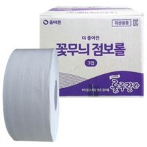 올바른 룰루랄라 꽃무늬 3겹 점보롤, 16개입, 1개