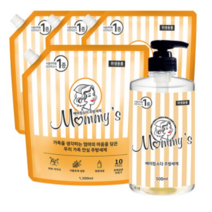 마미스 베이킹소다 주방세제 500ml + 1500ml 4p, 3세트