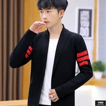 가바바 남성 롱가디건 팔 포인트로 시선이 가는 가디건 G59922