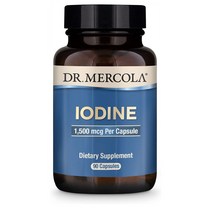해외 Dr Mercola Iodine 요오드 90캡슐, 3개