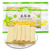 홍홍 중국식품 냉장 진공 국내생산 건두부 포두부, 3개, 250g