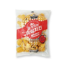 코다노 맛있는 순살치킨1kgx2팩, 2팩, 1kg