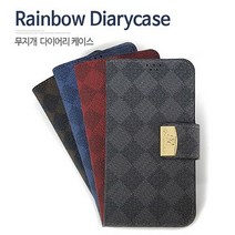 갤럭시A6+ 진 2018 (A605K)용 무지개 다이어리 케이스