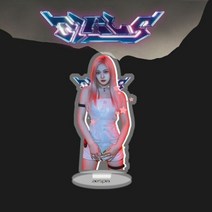 KPOP아에스파 앨범 걸스 아크릴 스탠드 카리나 겨울 지젤 닝닝 인형 모델 플레이트 데스크 스탠딩 사인 장식, OSS25175LP4