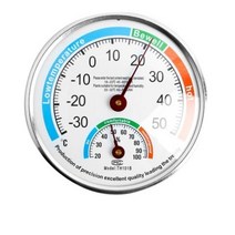 벽걸이 아날로그 정밀 온도 습도계 13cm, 3개