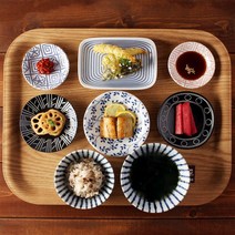 일본 베스트 가정식 그릇세트 모음 17종, 10_와카메 라이트 반상세트 6P