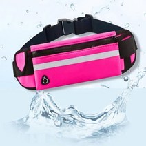 런닝힙색 크로스 골프 바이크힙색 허리쌕 크로스백겸힙색, 블랙