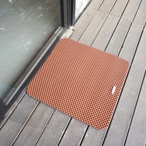 SCM 프리미엄 현관매트 엠보싱매트, 60x120cm, 브라운, 1개