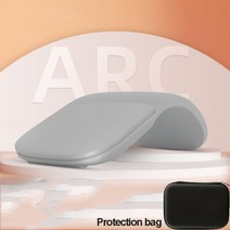 블루투스 접이식 아크 터치 마우스 마이크로소프트 표면 무선 인체 공학적 컴퓨터 3D 무음 레이저 PC 마우스 윈도우 노트북용, Grey Suit