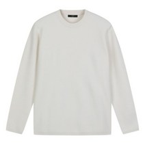 탑텐 22 FW 남자 소프트터치 텍스쳐드 라운드넥 니트 IV