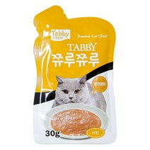 태비토퍼 쮸르쮸르 치킨맛 30g 파우치, 24개
