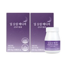 위바이옴 딥 슬립 매니저, 60정, 2개