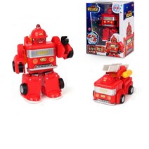 우당탕탕 은하안전단 경찰차장난감 자동차변신로봇5종, 블루