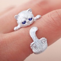 부엉이반지 owlring 오울링 비즈 남자 써지컬 패션 큐빅 스틸 나무 커플링 우정 눈