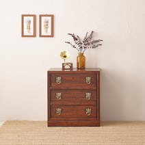 조은세상 고가구 3단 서랍장