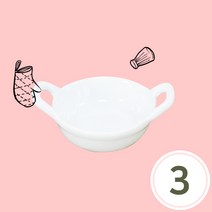 파스텔크래프트 미니어처 도자기*전골냄비*8.5x6.3x3cm(3개입)