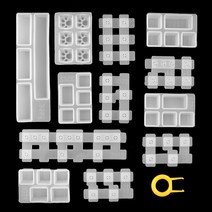 레진아트 TC156 DIY 세트 수동 기계 게임 키보드 키 캡 수지 clavit 실리콘 금형 예술 에폭시 수제 공예, Key Cap Sets