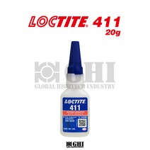 헨켈 HENKEL 록타이트 LOCTITE 411 20g 순간접착제 고점도 갭필, 1개