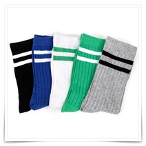 남자양말 발목 두줄 포인트 골지양말 운동복 코디