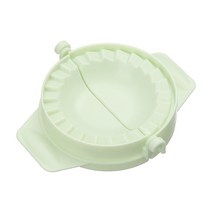 자동만두기계 만두성형기 만두 빛는 메이커 수동 반죽 커터 다기능 구운 요리 과자 액세서리, 1pc 녹색