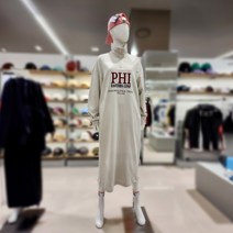 NBA 여성 PHI 오버핏 하프집업 롱 원피스 N241TO712P_10 NC대전유성