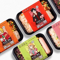 간단 직장인냉동 탄단지 2주다이어트 미용식 식단 도시락, 6팩