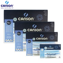 Canson Montval Aquarelle 수채화 용지 프랑스 300g 12 매