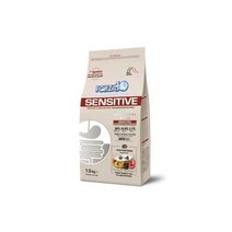 포르자텐 전연령용 생선 센서티브 다이제스쳔 플러스 강아지 사료 1.5kg 1개