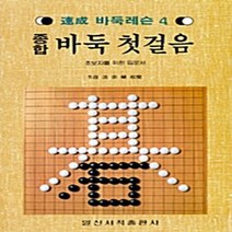 일신서적 새책-스테이책터 [종합 바둑 첫걸음] -초보자를 위한 입문서-속성 바둑레슨 4-일신서적-심종식 지음-바둑/장기-201007, NSB9788936607340, 종합 바둑 첫걸음