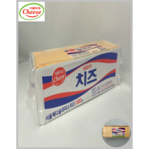 [서울우유] 자연산82% 서울체다 슬라이스치즈 1.8kg(냉장)(업소)_치즈왕자, 1팩