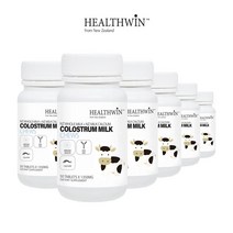 [뉴질랜드직 배송] 헬스윈 뉴질랜드 초유 밀크 츄 50타블렛 X6, 1개