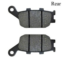 오토바이 전방 후방 브레이크 패드 혼다 VT1100 C2 D2 S X Y W 섀도우 VTX1300 03-08 CBF500 2004 VRX400T NC33 VTX1300, Rear, 02 Rear