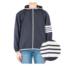 톰브라운 23SS (I_MJT366A F0197 415) 남성 사선완장 후드 자켓