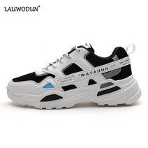 lauwodun 발볼 넓은 운동화 가벼운 미끄럼방지 캐주얼 조깅화 헬스화